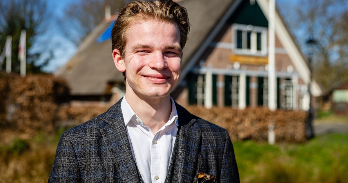 Jasper (18) is misschien wel het jongste raadslid van Nederland: ‘Ik laat me niet zo makkelijk beïnv