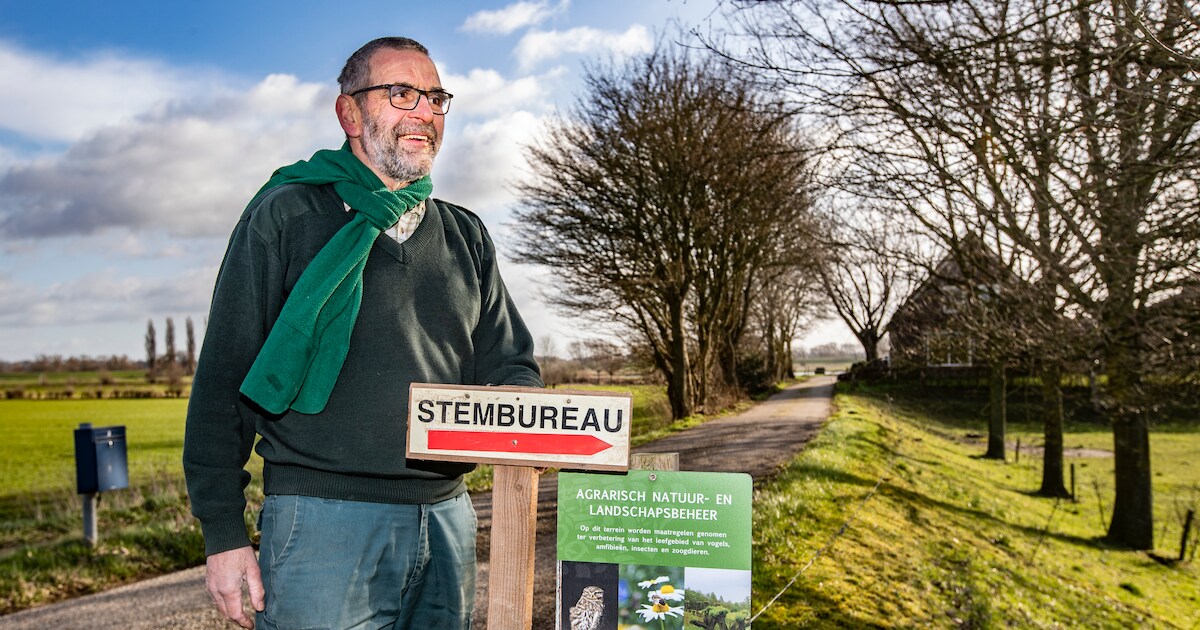 Kleinste stembureau van Nederland verhuist van woonkamer naar schuur: ‘Helaas geen kop koffie’